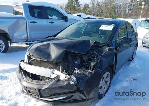 2015 Honda Civic Lx из США, поврежденный, VIN 19XFB2E56FE050177